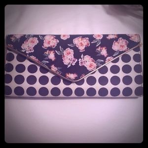 💥New Aldo Floral and Polka Dot Clutch